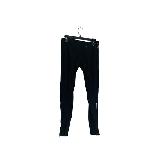 Nike Dri Fit Womens Size M Tech 2 Black Reflective Running Leggings Pants Athlet - Picture 3 of 5